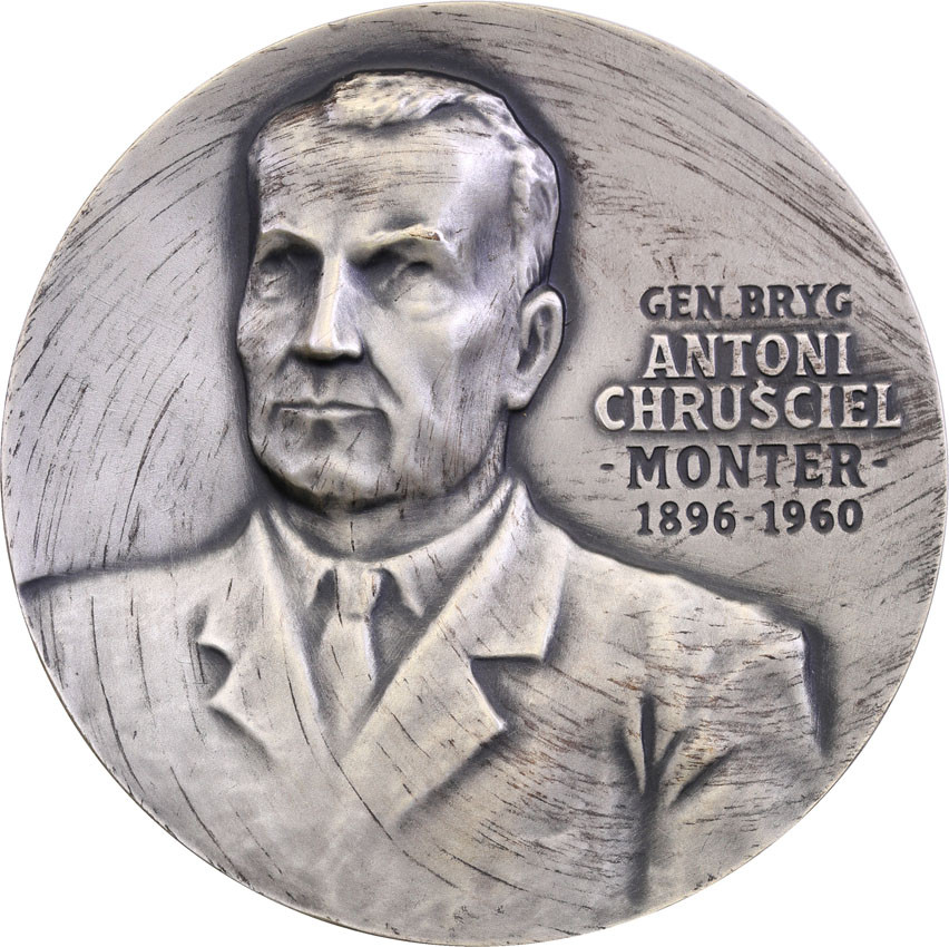 Polska. Medal 1994 MW Antoni Chruścieli, SREBRO - Mennica Warszawa